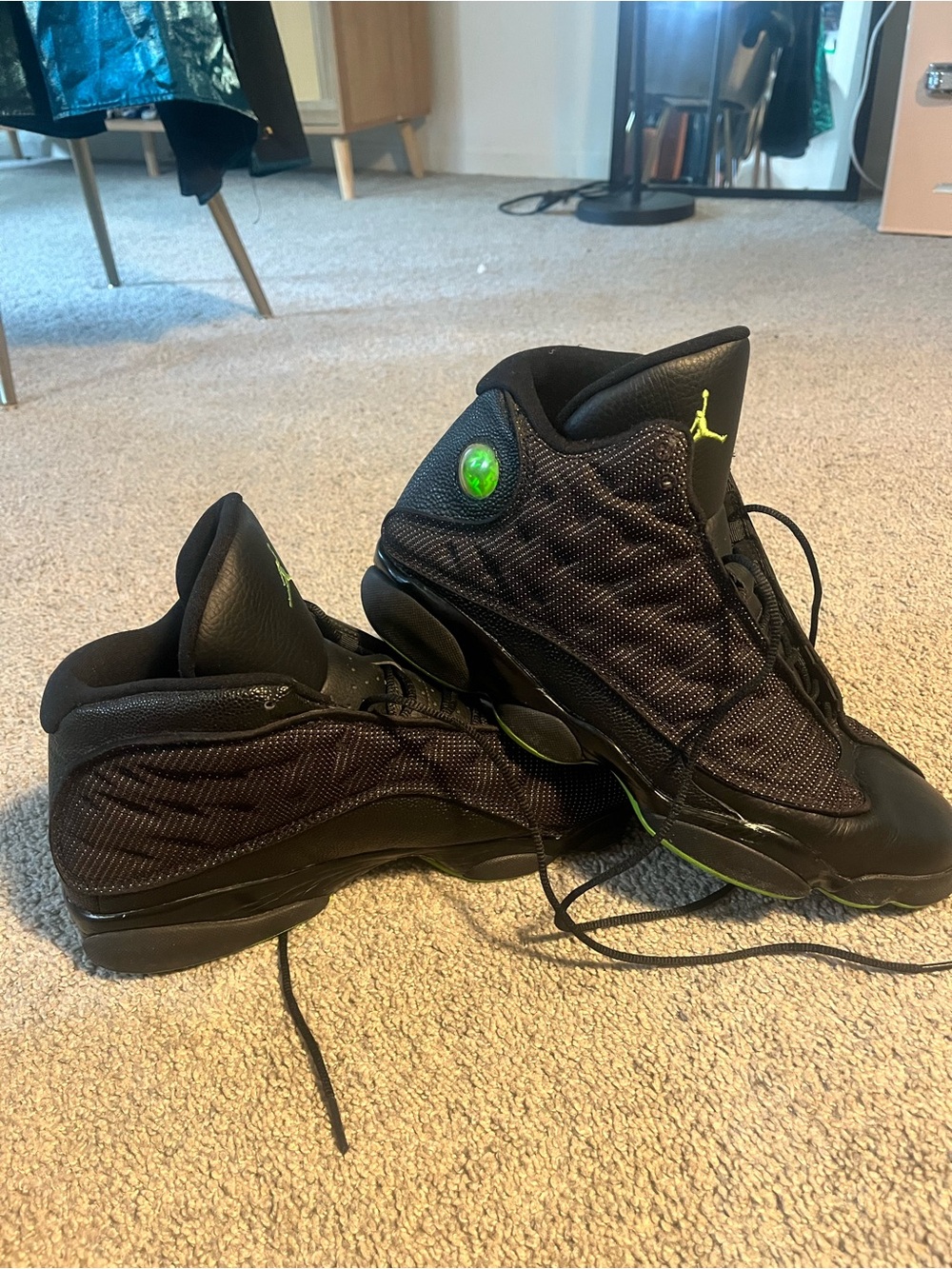 Air Jordan 13 Retro 2010 Altitude Size 14 Black